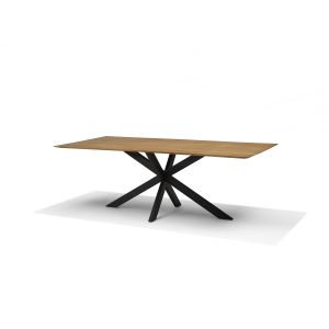 Star Eetkamertafel 160X100 Rechthoek Mango Naturel 3cm