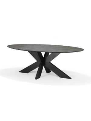 Switch Eetkamertafel 260X120 Ovaal Ceramic + Stellar 