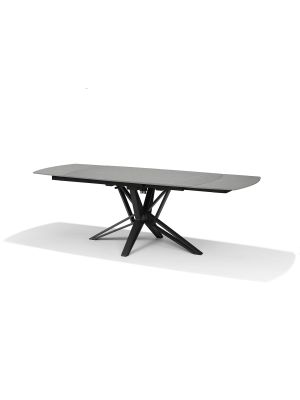 VEGAS Eetkamertafel Deckstone Grijs Marmer 160-240X90 Uitschuifbaar