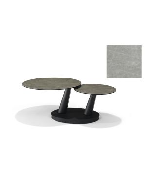 Antares Salontafel B-5712 - Grijs Deckstone - 2 Bladen Draaibaar
