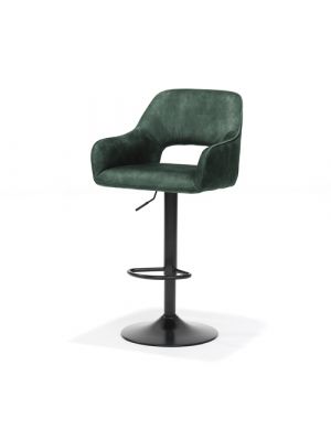 Katy barkruk - Stof Aurora Hunter groen